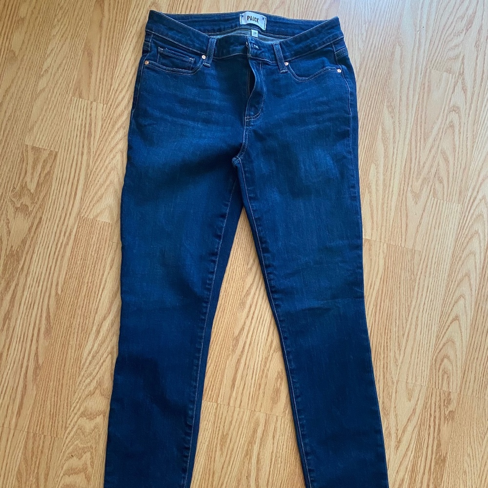 Paige Skyline Ankle Peg Jeans